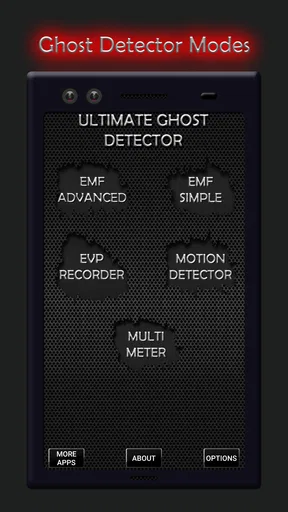 Ultimate Ghost Detector Real screenshot