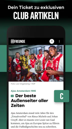 11FREUNDE - News & Liveticker screenshot