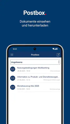 1822direkt Banking screenshot