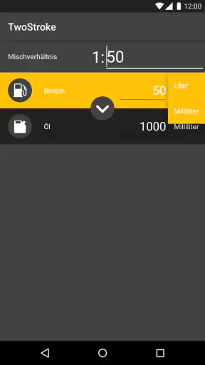 2-Takt Rechner screenshot