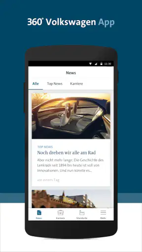 360° Volkswagen App screenshot