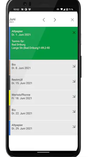 Abfall-App Kreis Höxter screenshot