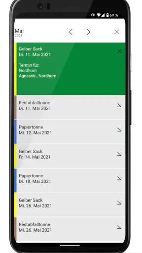 Abfallapp Landkreis Grafschaft screenshot