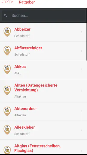 abfallApp Oberhausen screenshot