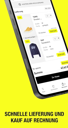 ABOUT YOU Outlet screenshot