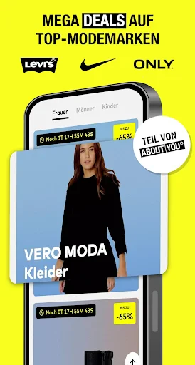 ABOUT YOU Outlet screenshot