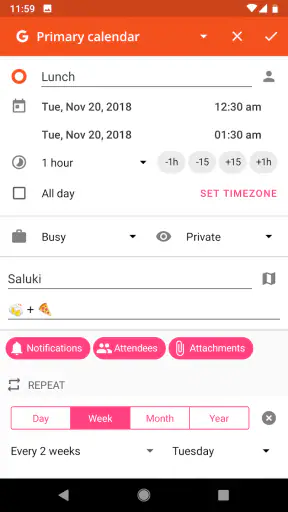 aCalendar - dein Kalender screenshot