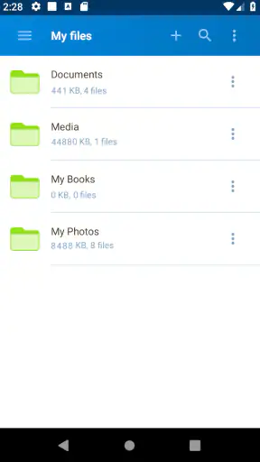 Alfafile.net File Manager screenshot