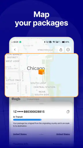 ALL-IN-ONE Paketverfolgung screenshot