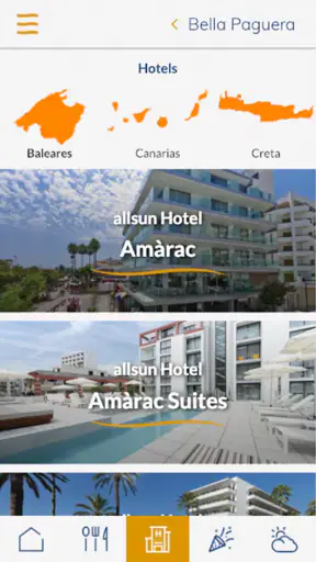 allsun Hotels screenshot
