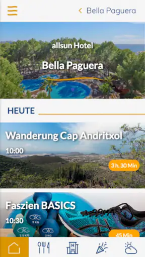 allsun Hotels screenshot