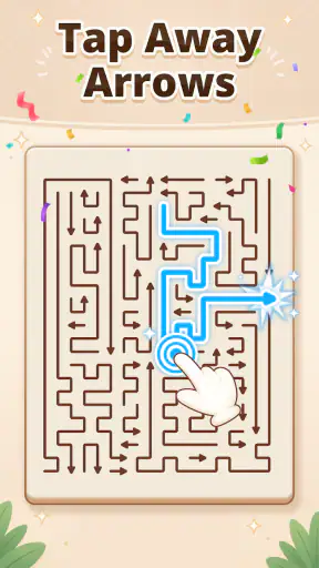 Amaze Away: Arrow Puzzle Games screenshot