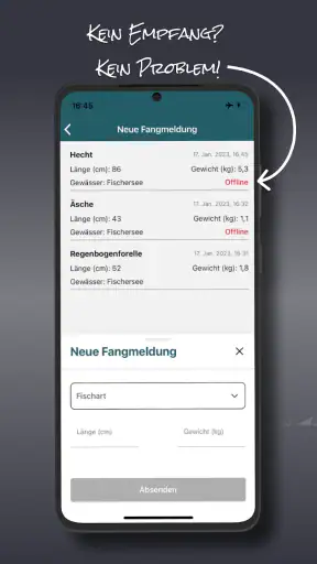 Angelroute - Angelkarten App screenshot