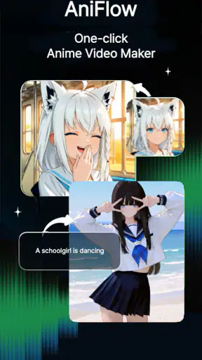 AniFlow - AI Anime Video Maker screenshot