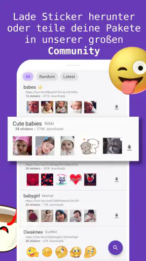 Animierte Sticker erstellen screenshot