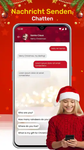 Anruf vom Weihnachtsmann screenshot