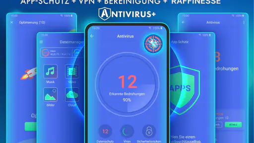 Antivirus - Reiniger, VPN screenshot