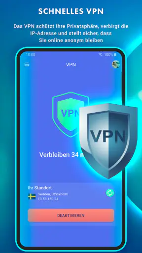 Antivirus - Reiniger, VPN screenshot