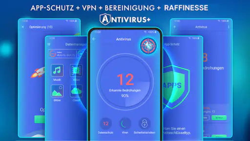 Antivirus - Reiniger, VPN screenshot