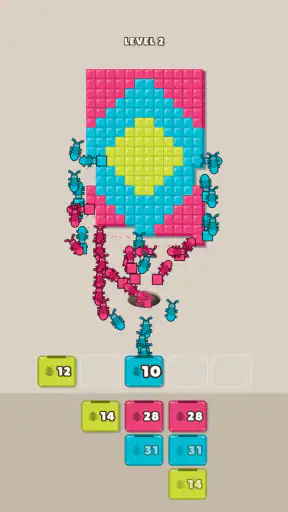 Ants Flow: Pixel Art & Rätsel screenshot