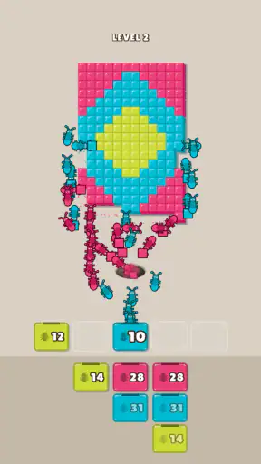 Ants Flow: Pixel Art & Rätsel screenshot