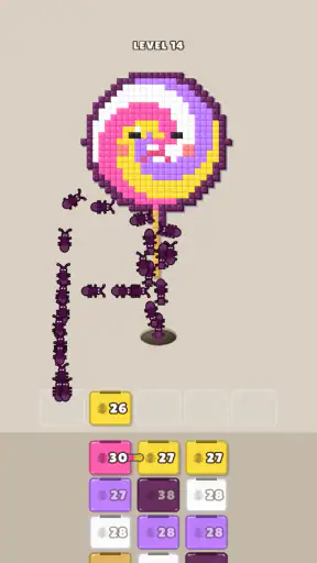 Ants Flow: Pixel Art & Rätsel screenshot