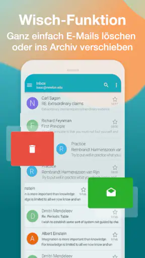 Aqua Mail – schnell & sicher screenshot