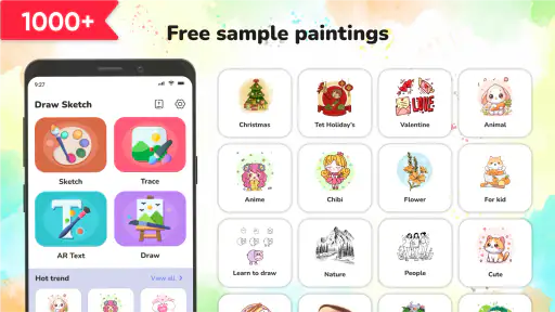 AR Draw Sketch & Paint screenshot