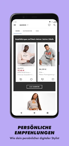 ASOS screenshot
