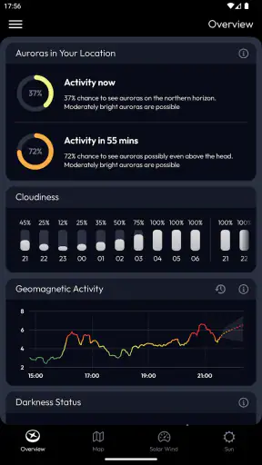 Aurora Compass - Nordlichter screenshot