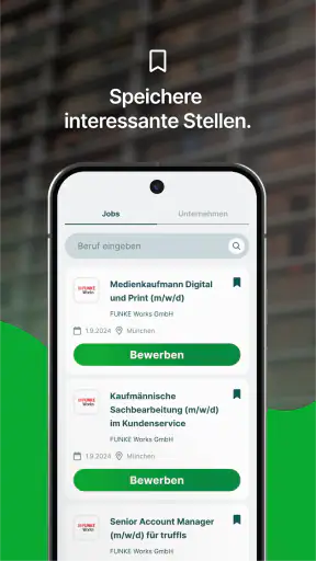 Azubiyo – Ausbildung per Swipe screenshot