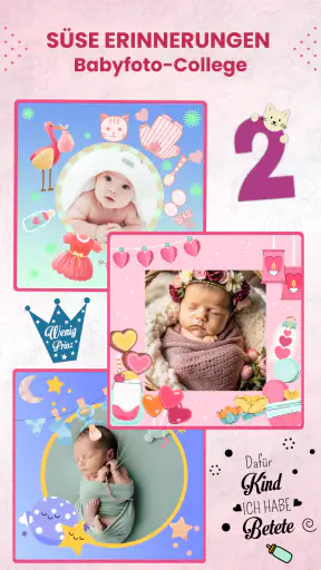 Baby-Monat-für-Monat-Fotobearb screenshot
