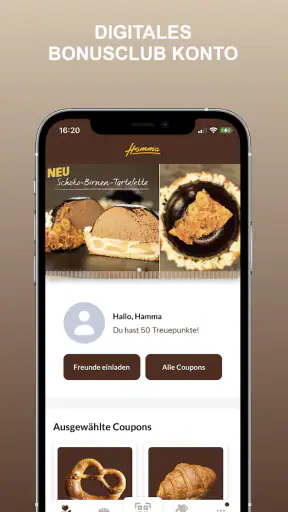 Bäckerei Hamma screenshot