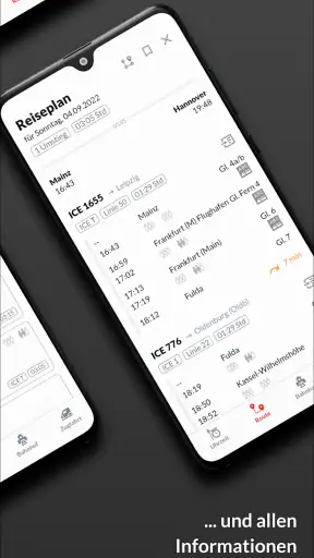 Bahn: Fahrplan & Live Tracking screenshot