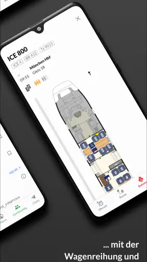 Bahn: Fahrplan & Live Tracking screenshot