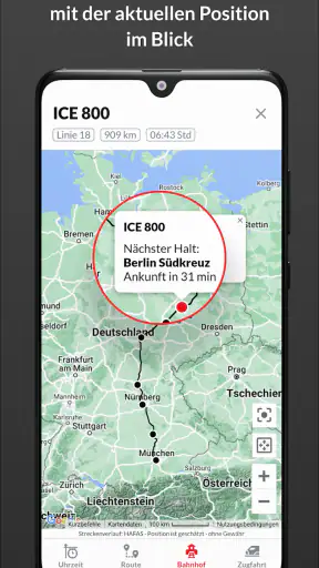 Bahn: Fahrplan & Live Tracking screenshot
