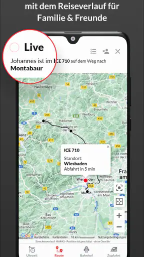 Bahn: Fahrplan & Live Tracking screenshot