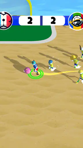 Ball Brawl 3D - Super Fusball screenshot