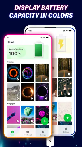 Batterie lade animation 4D screenshot