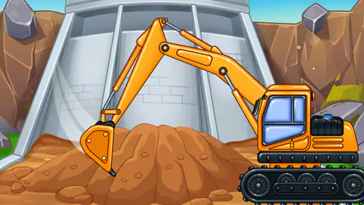 Baufahrzeug Kinderspiele screenshot