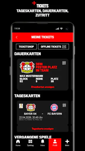 Bayer 04 Leverkusen screenshot