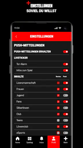 Bayer 04 Leverkusen screenshot