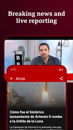 BBC World Service screenshot
