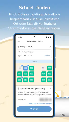 BeachNow - Strandkorb mieten screenshot
