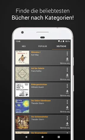 Befreite Hörbücher screenshot