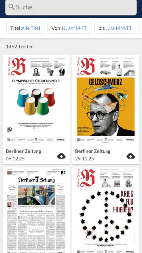 Berliner Zeitung screenshot