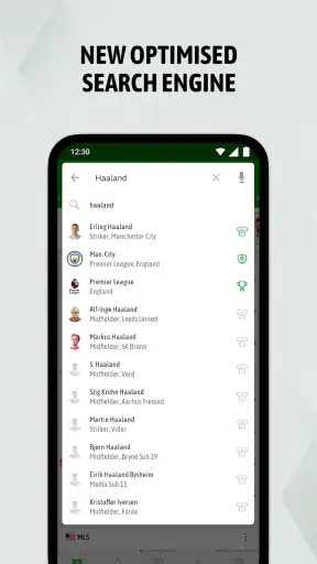 BeSoccer - Fußball Ergebnisse screenshot