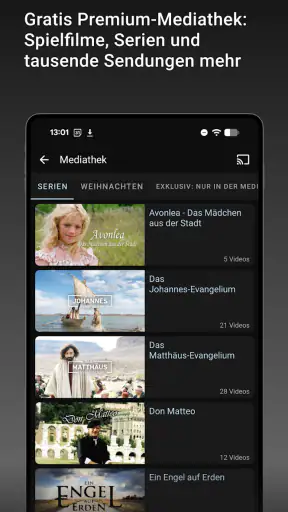 Bibel TV App screenshot