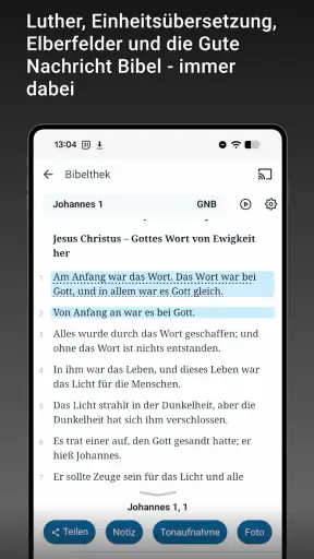 Bibel TV App screenshot