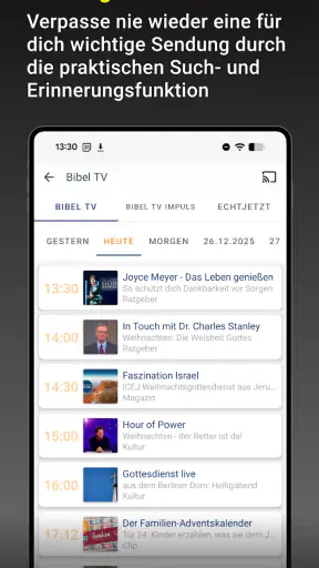 Bibel TV App screenshot